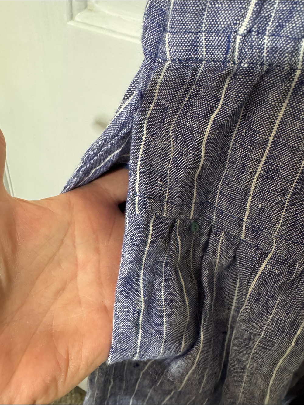 J. Crew Hyacinth dress in striped linen - Picture 9 of 12